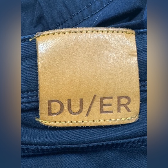 DU/ER No Sweat Pants Blue Mens Size 40x32 (40X30 Actual) Straight Fit MFNT1003 - Picture 3 of 12